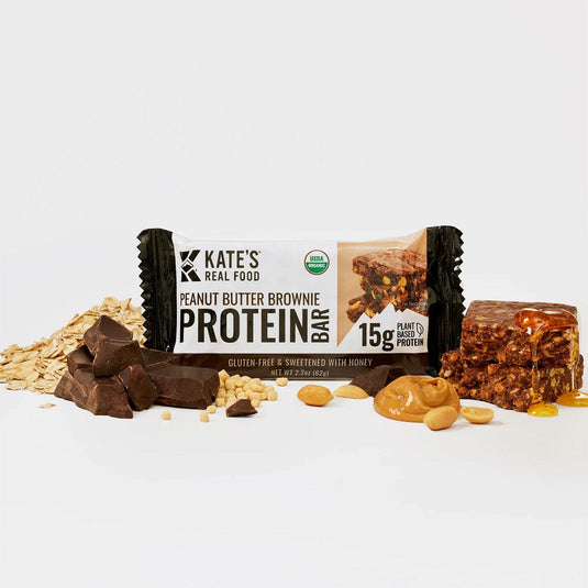 Kate's Peanut Butter Brownie 15g Protein Bars