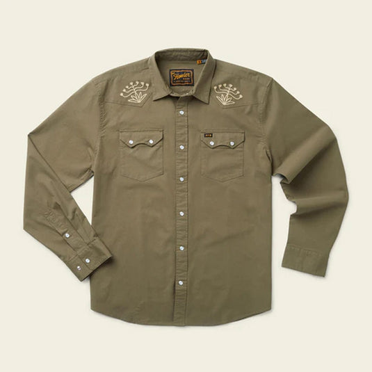 Howler Brothers Crosscut Deluxe Snapshirt - Ocahui