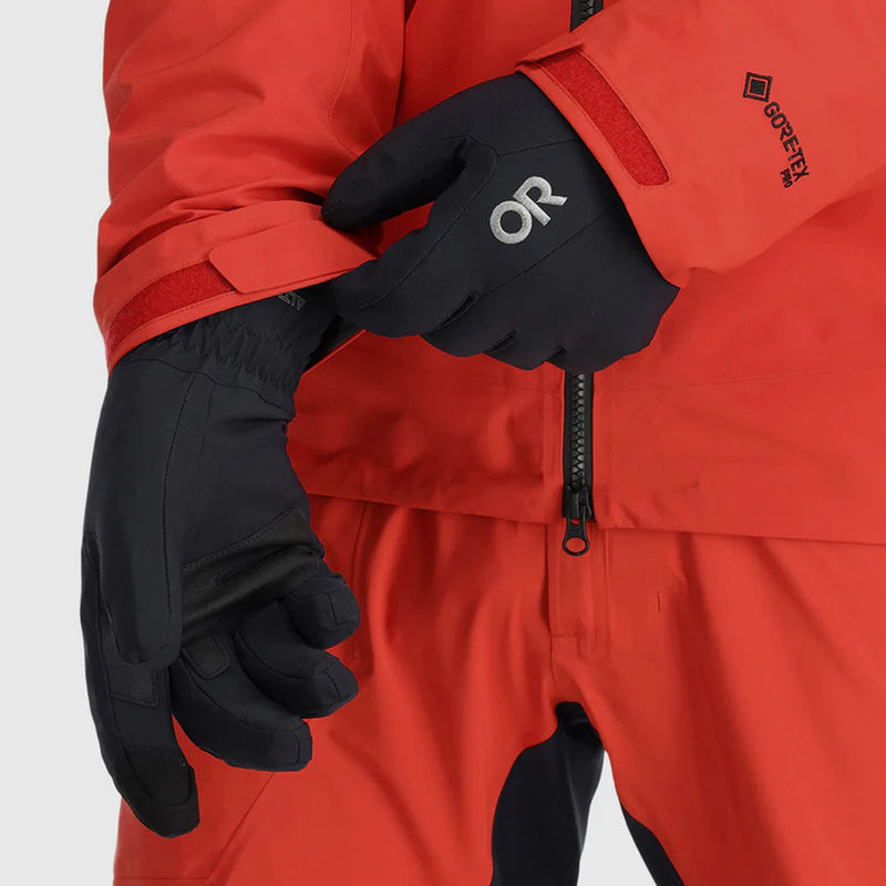 Load image into Gallery viewer, Outdoor Research Men&#39;s Sureshot Heated Softshell Gloves
