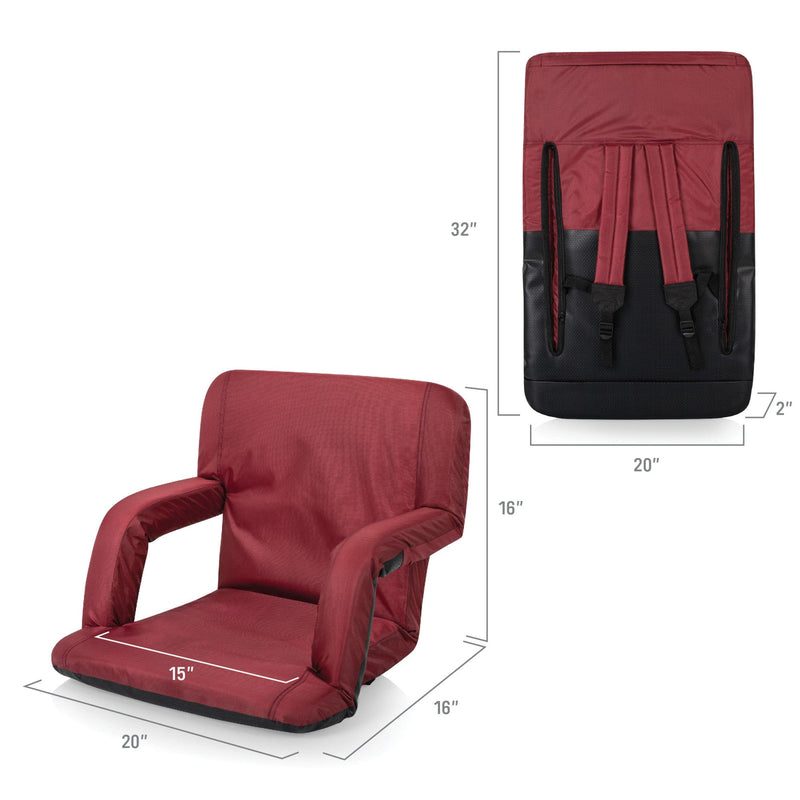 Load image into Gallery viewer, Ventura Portable Reclining Stadium Seat by Picnic Time Family of Brands
