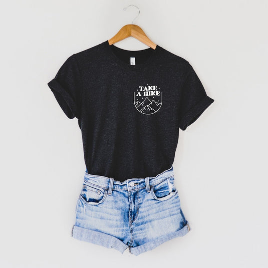 Take A Hike Pocket Logo Graphic Tee for Women *UNISEX FIT* by 208 Tees