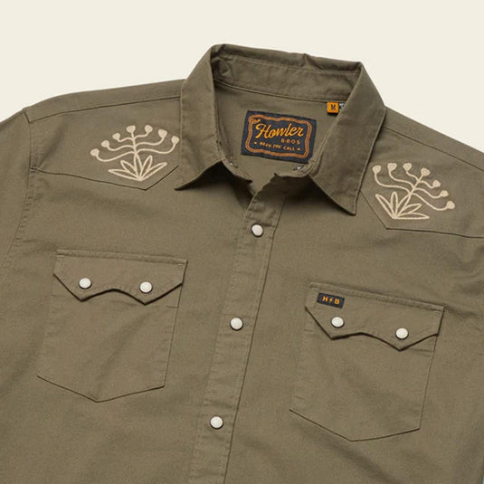 Howler Brothers Crosscut Deluxe Snapshirt - Ocahui