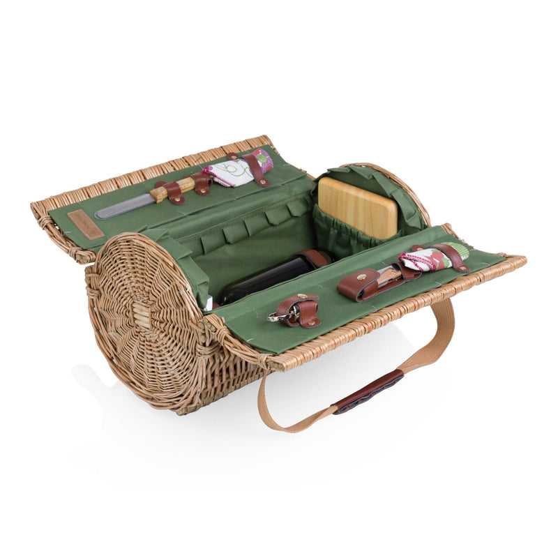 Load image into Gallery viewer, Verona Wine &amp; Cheese Picnic Basket by Picnic Time Family of Brands
