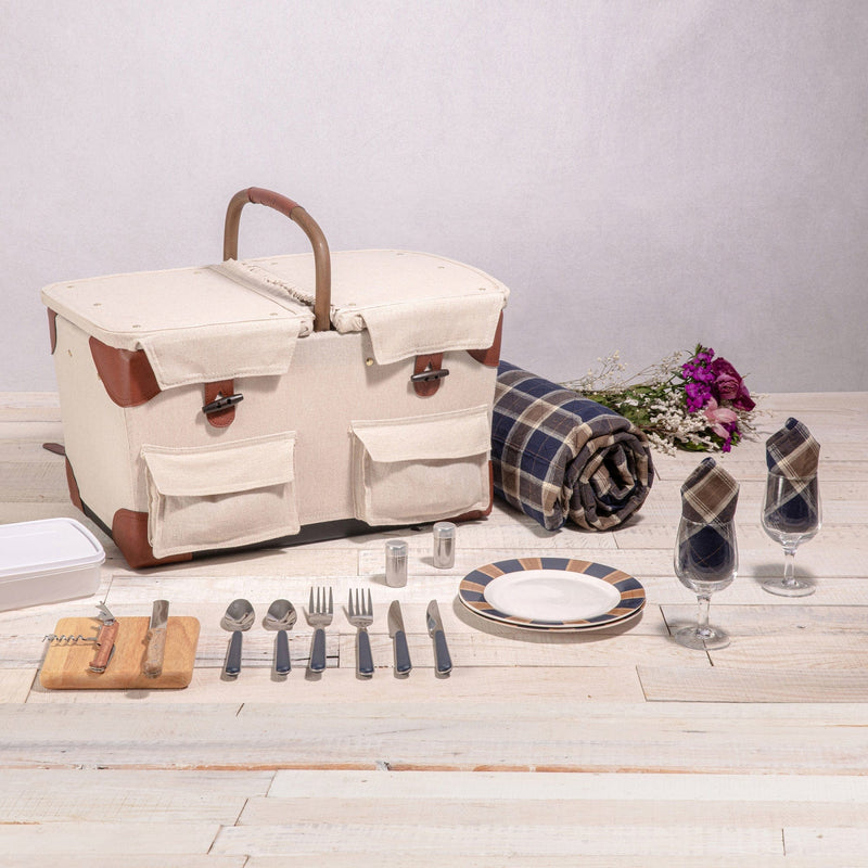 Load image into Gallery viewer, Pioneer Picnic Basket by Picnic Time Family of Brands
