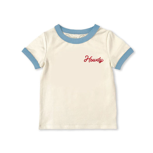 Howdy (Youth) | Vintage Ringer by RIVER ROAD CLOTHING CO.