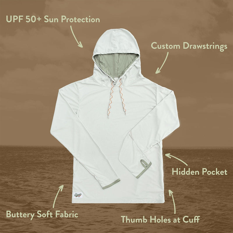 Load image into Gallery viewer, UPF Drift Hoodie | Stone by River Road Clothing Co.
