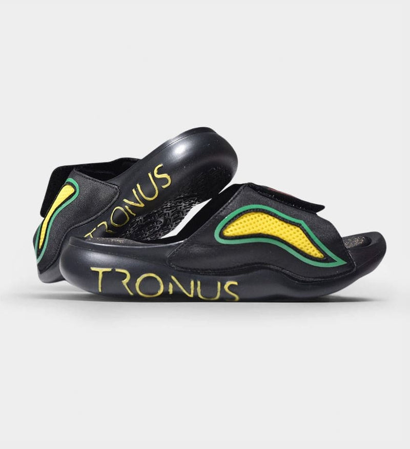 Load image into Gallery viewer, Mens Luxe Sports Recovery Slides Motherland By Tronus Footwear
