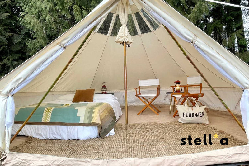 Load image into Gallery viewer, Life inTents 13&#39; (4M) Stella™ Stargazing Canvas Tent
