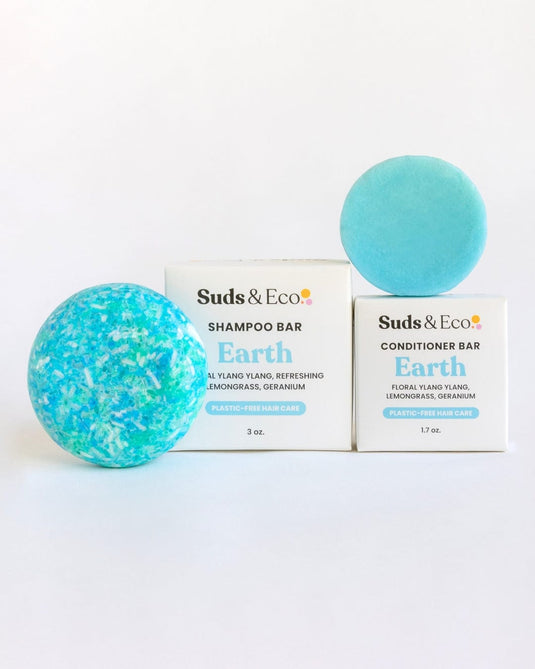 Zero Waste Shampoo & Conditioner Bar Duo