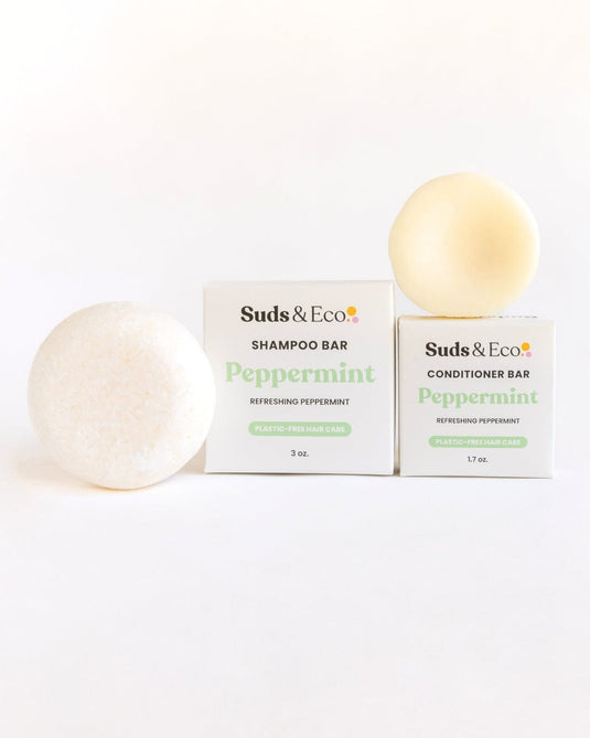 Zero Waste Shampoo & Conditioner Bar Duo