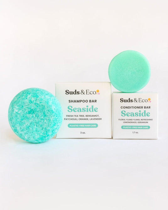 Zero Waste Shampoo & Conditioner Bar Duo