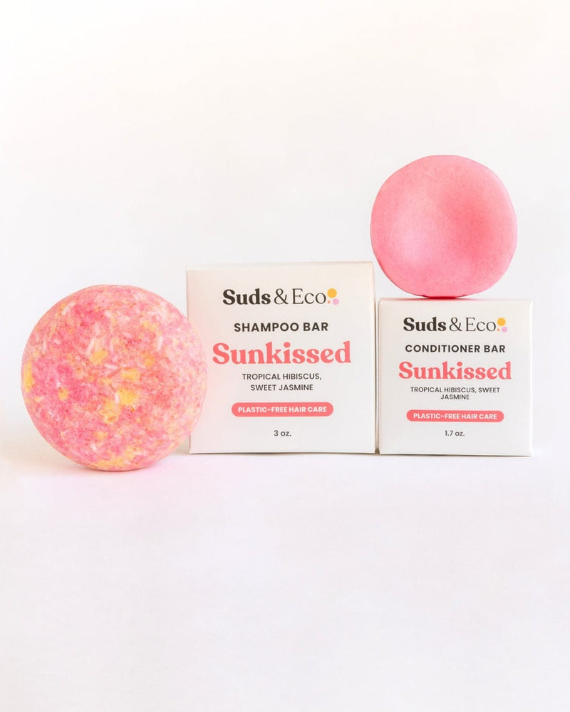 Load image into Gallery viewer, Zero Waste Shampoo &amp; Conditioner Bar Duo
