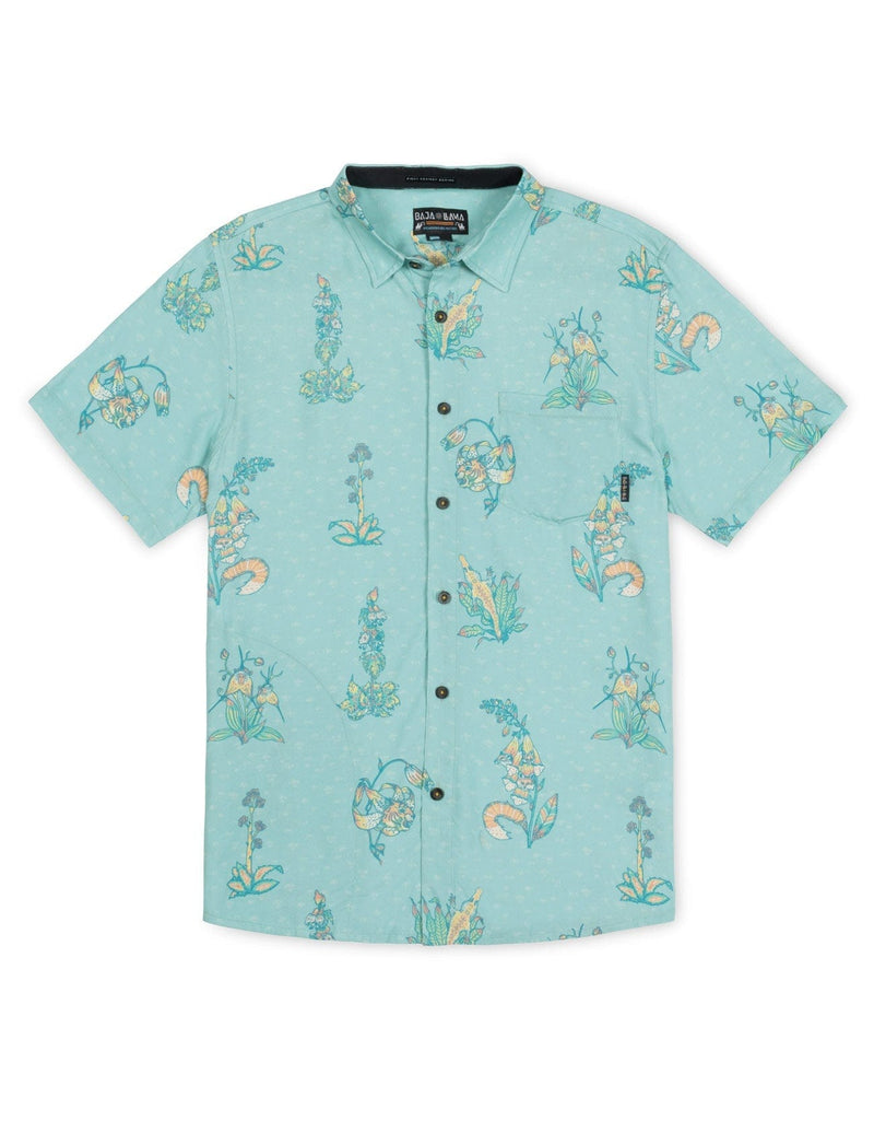 Load image into Gallery viewer, FLOWER PERSONALITIES - NIGHTHAWK™ BUTTON UP by Bajallama
