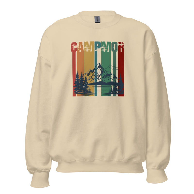 Load image into Gallery viewer, Campmor Rustic Mountain Logo Sweatshirt
