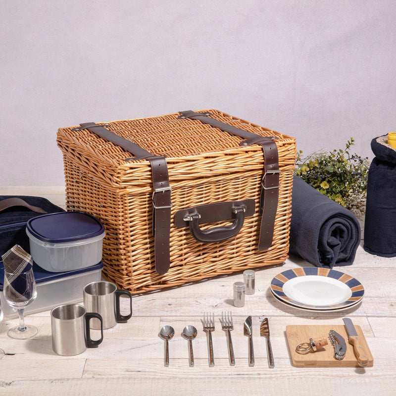 Load image into Gallery viewer, Canterbury Picnic Basket by Picnic Time Family of Brands
