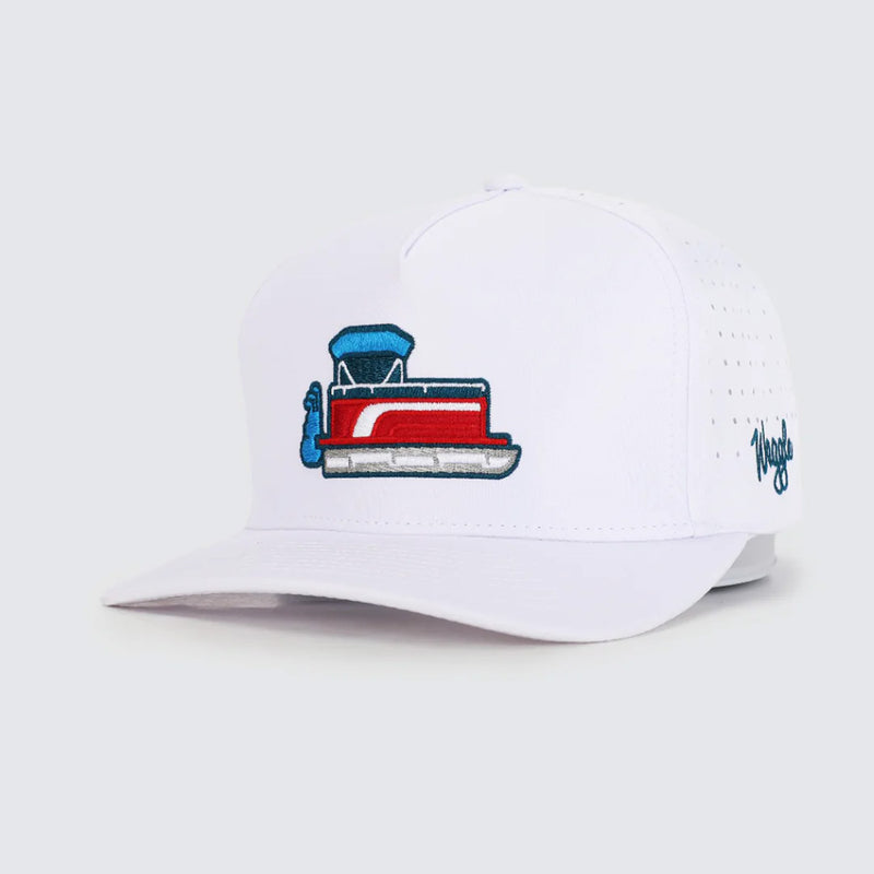 Load image into Gallery viewer, Waggle Toon It Out Snapback Hat
