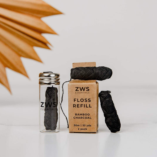 Bamboo Charcoal Floss by Zero Waste