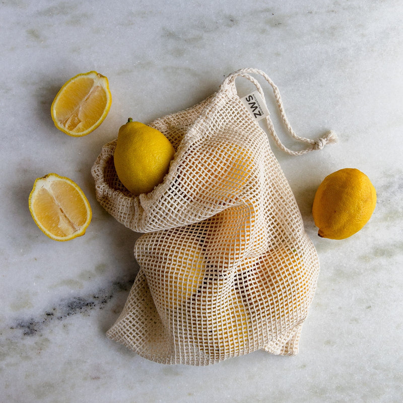 Load image into Gallery viewer, Mesh Produce Bag - Multiple Sizes - Zero Waste Net Bag
