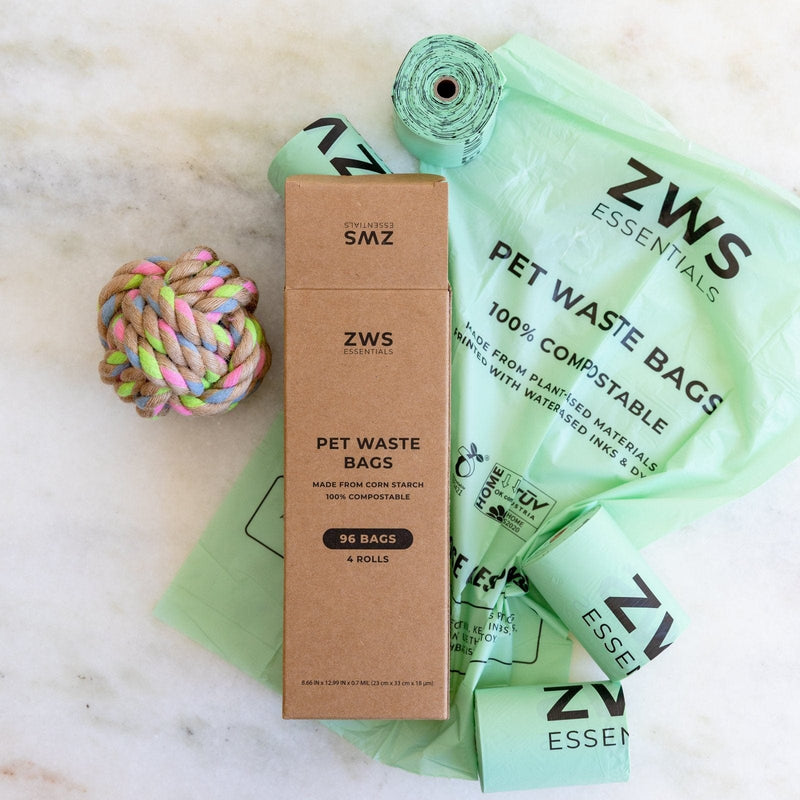 Load image into Gallery viewer, Compostable Pet Waste Bags by Zero Waste
