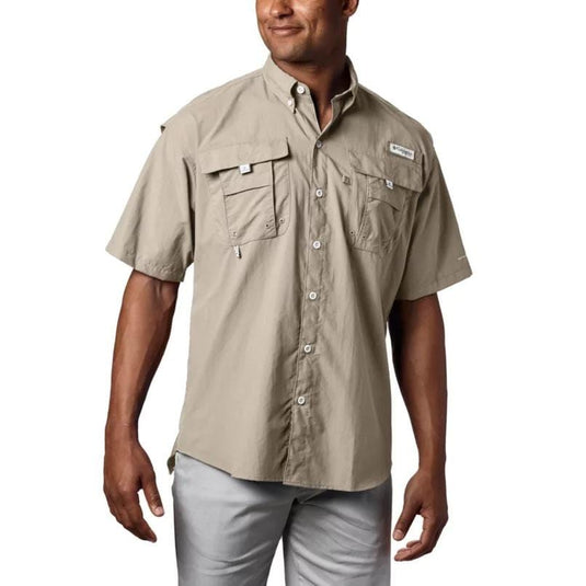 Columbia Men's Bahama II Short Sleeve Shirt - Fossil
