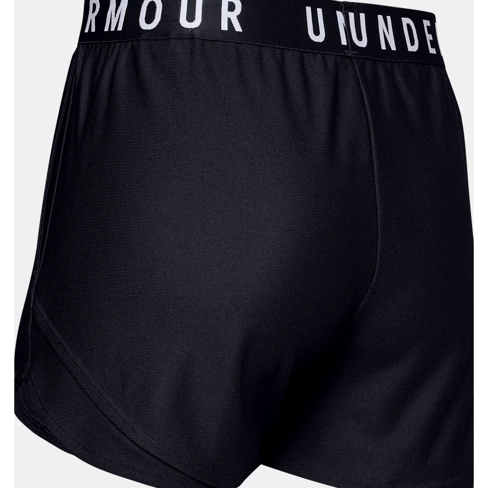 Under Armour Girls' Play Up 2.0 Shorts - Black, YMD