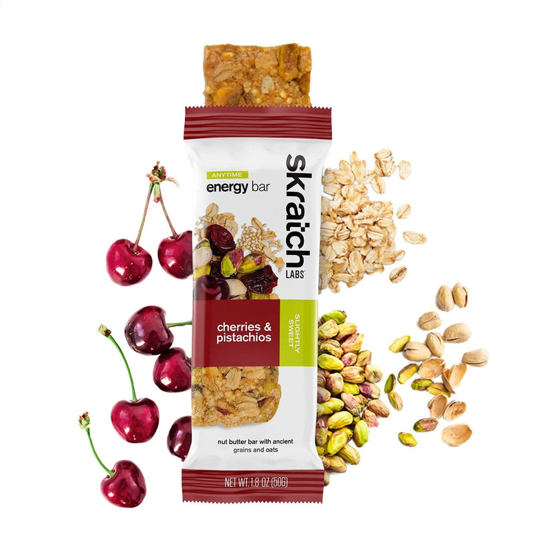 Load image into Gallery viewer, Skratch Labs Energy Bar Sport Fuel Cherry Pistachio Energy Bar
