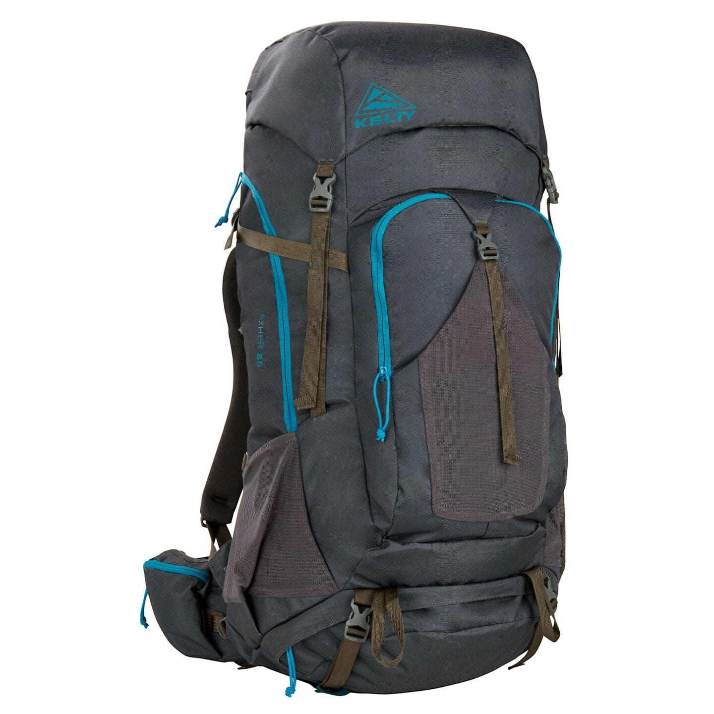 Kelty Asher 85L Backpack Beluga Stormy Blue