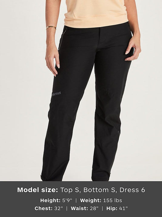 Marmot PreCip Eco Full Zip Pant - Hardshell pants - Women's