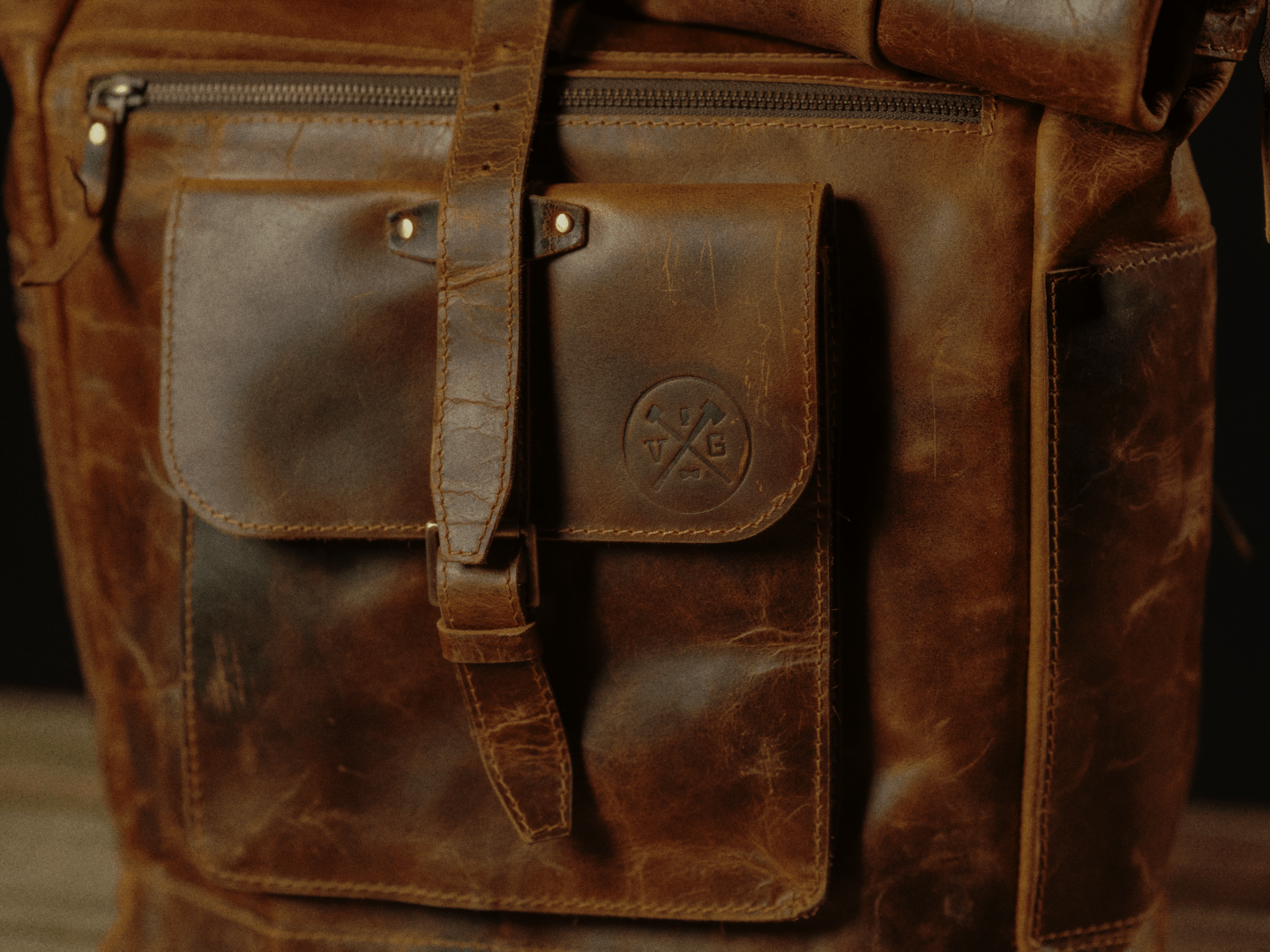 Kobuk discount leather backpack