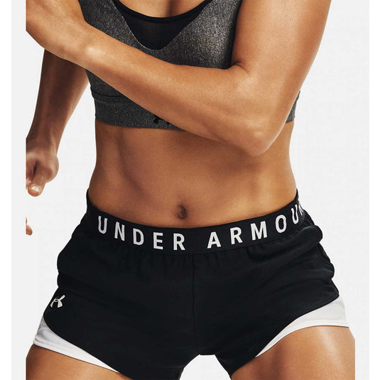 Under Armour Womens Play Up 3.0 Running Shorts - Black
