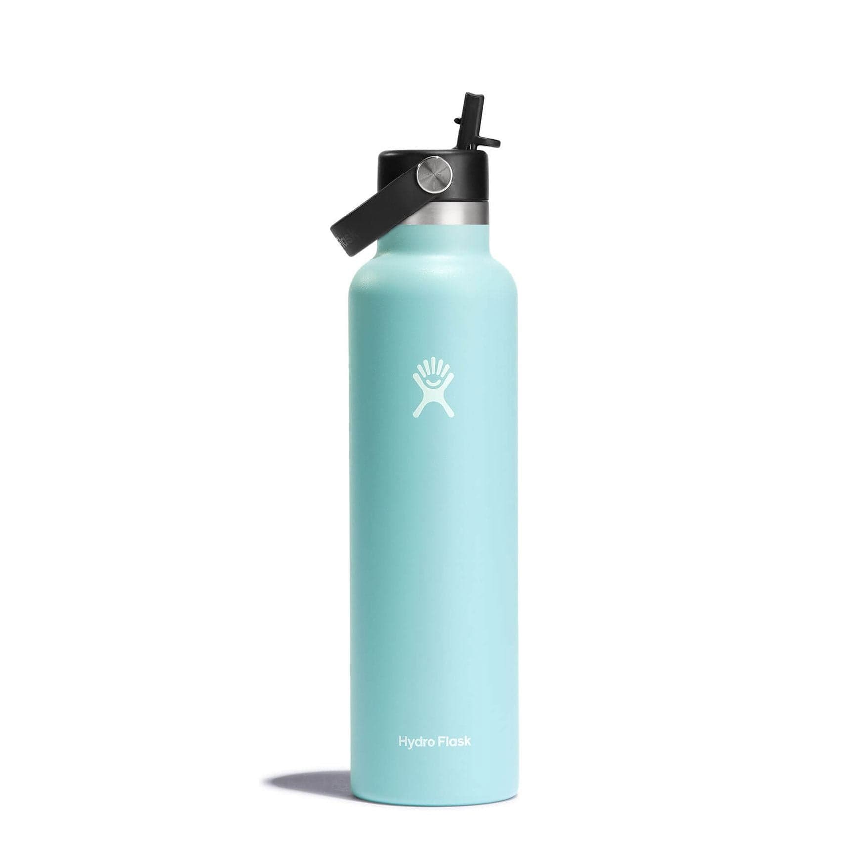 Hydro flask 24 oz Standard Mouth w/ fashion Flex Straw Cap - Indigo and olive (s)