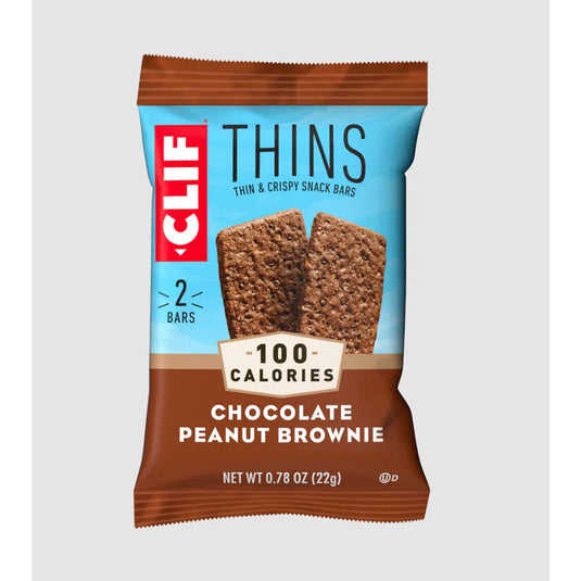 Clif Chocolate Peanut Brownie Thin Bars