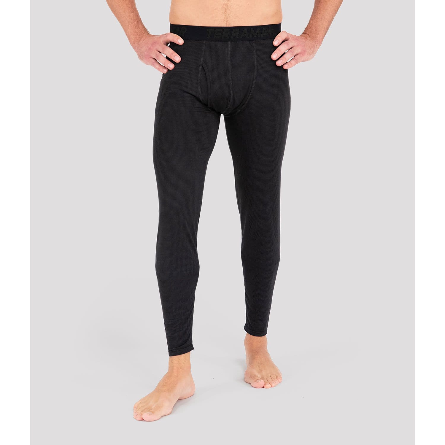 ColdPruf Men’s Performance Base Layer Thermal Underwear Pants - Black