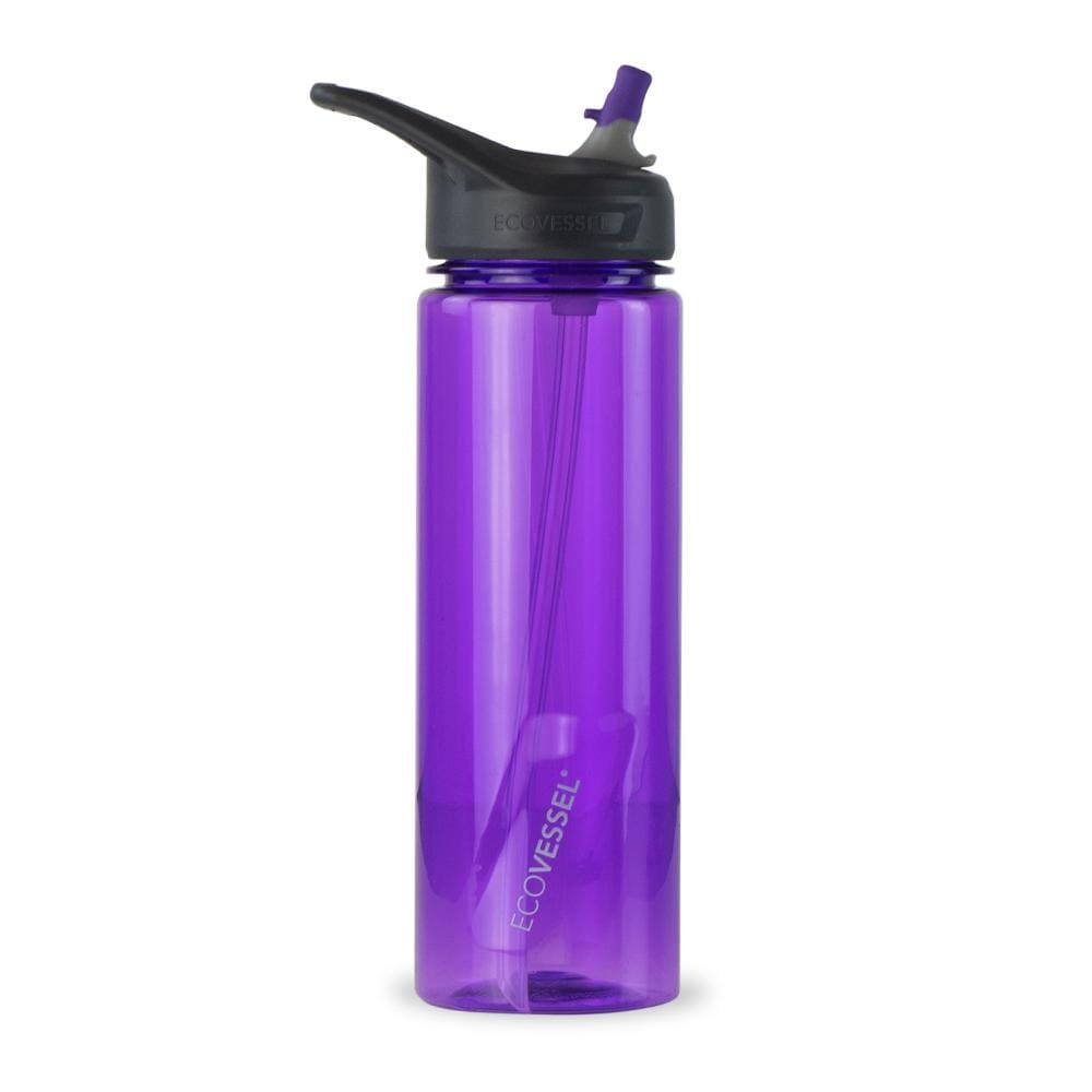 EcoVessel Boulder 20 oz Insulated Water Bottle w/ Strainer Vapor Wave