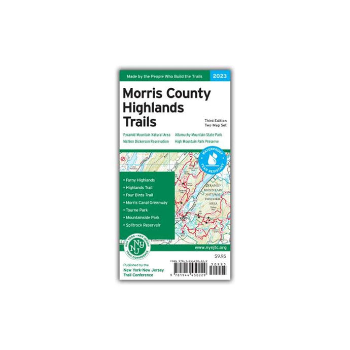 NYNJ Trail Conference Map - Morris County Highlands Trails