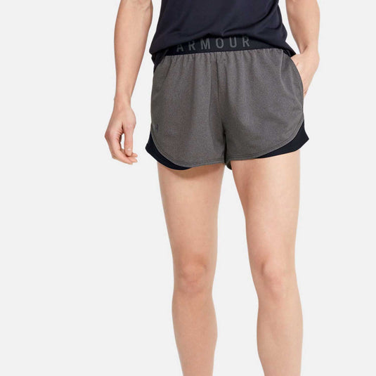 Under Armour Play Up 3.0 shorts in khaki