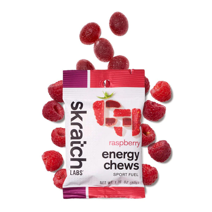 Skratch Labs Raspberry Energy Chews Sport Fuel