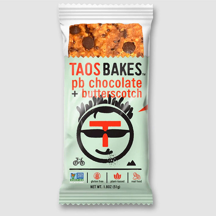 Taos Bakes Peanut Butter Chocolate + Butterscotch Bar